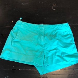 Girls green shorts